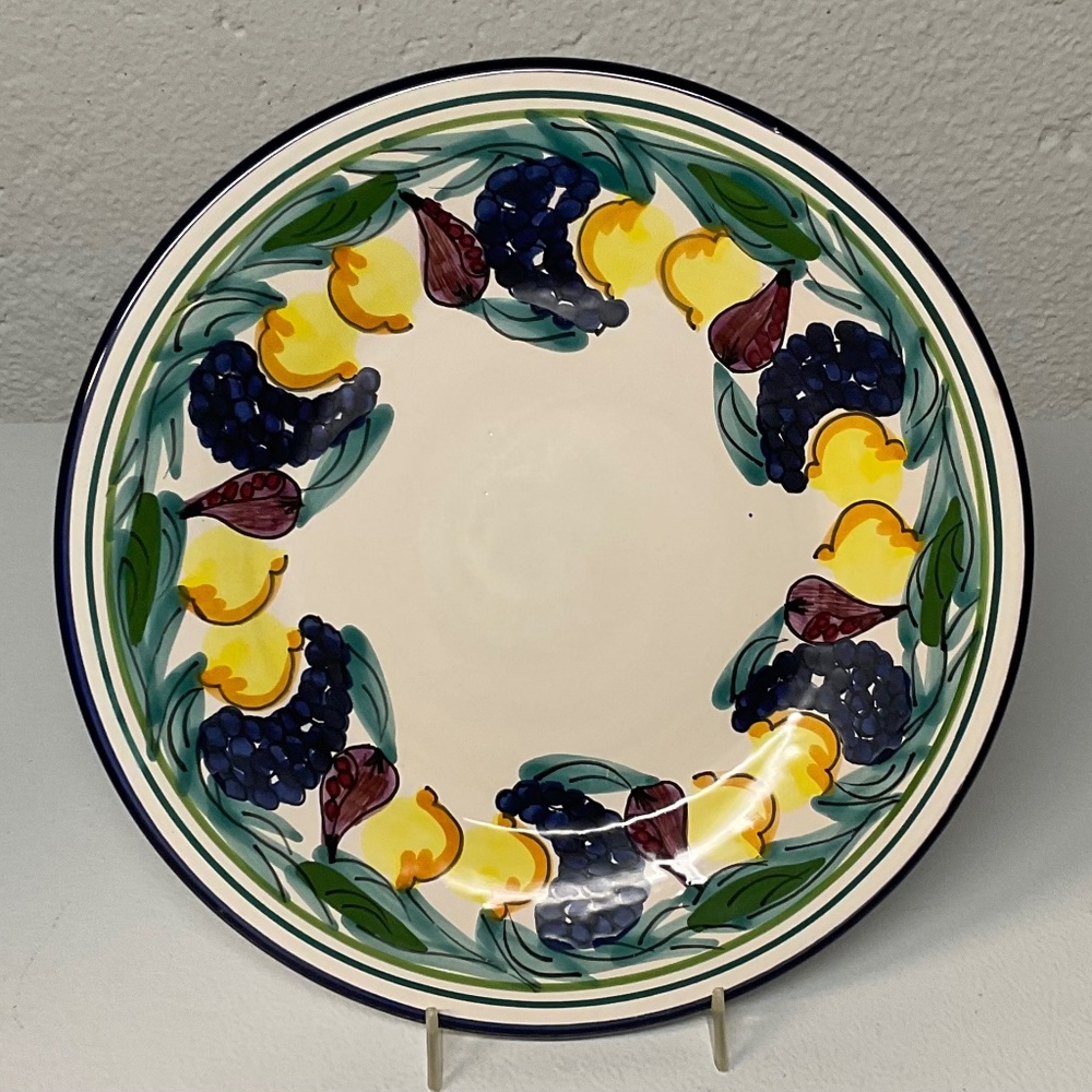Hand painted Italian Plate